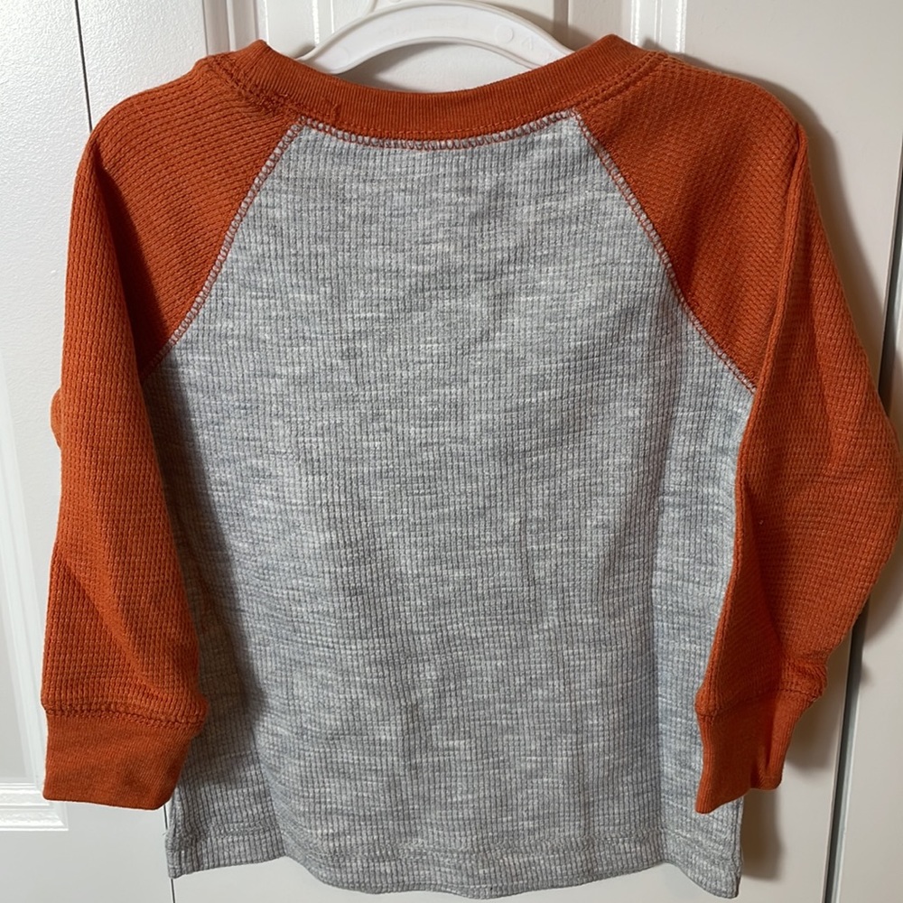 Jumping Beans Boys FALL Henley Long Sleeve Shirts Bundle Size 12 Months NWT - Picture 5 of 11